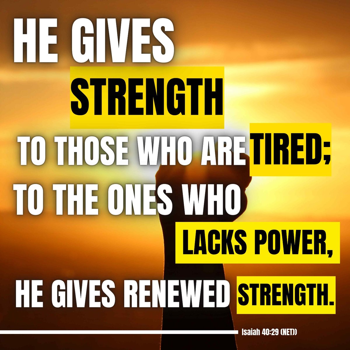 ChurchApps_org's tweet photo. When your strength runs out, His doesn’t.
Isaiah 40:29 is God’s promise to the exhausted:
He meets you where you collapse.
He lifts what you can’t carry.
He supplies what you no longer have.

Your weakness is not a failure—
it’s the doorway to His power.

#Isaiah4029 #StrengthForTheWeary #GodOfPower #FaithInHardTimes #BiblicalTruth #MissionDrivenHope