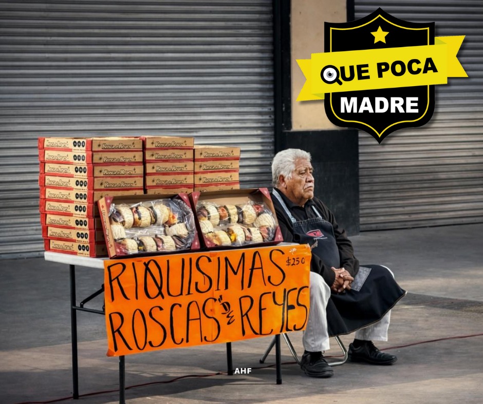 QuePocaMadre_Mx's tweet image. ❌☹️CUÁNDO FUE QUE DEJAMOS DE COMPRARLES⁉️

Hoy muchos prefieren pagar el triple por una #RoscaDeReyes  de alguna cadena nacional  o internacional y pasan de largo frente a la panadería del barrio,  o a la señora que hace panes en casa, a la repostera.

Cada quien decide dónde…