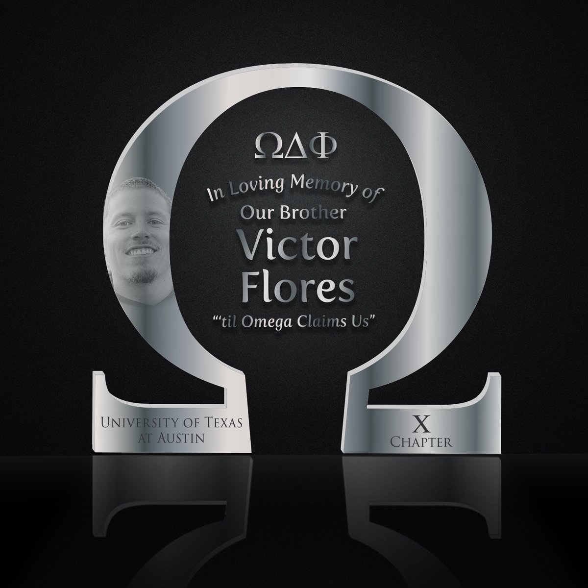 It is with great sadness we inform you our brother, Victor Flores, has crossed over to our Omega Chapter. Victor crossed into the brotherhood in Fall 2013 as a part of the Alpha Zeta class.

Our thoughts and prayers are with his family, friends and our brothers at Chi Chapter.