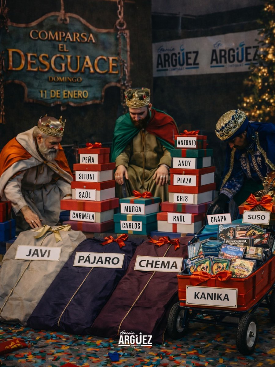 La Comparsa de García Argüez y Raúl Cabrera tweet media