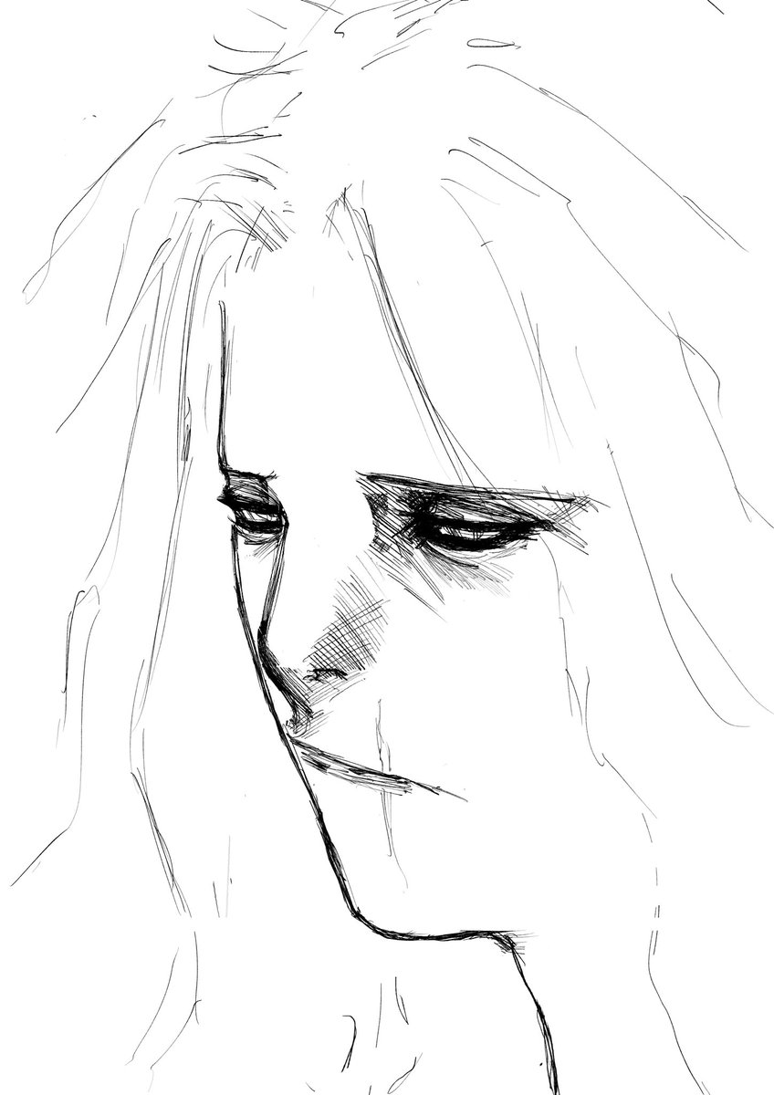 art #manga #sad #depression, image size:848x1199