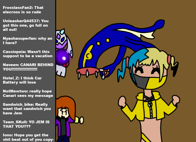 mine_jem's tweet photo. HAD THIS IDEA AND NEEDED TO DRAW IT

the battle livestream

#canari #dyn4mo #legendsZA #pokemonfanart #PokemonLegendsZA #pokemon https://t.co/U0CD06BqFW