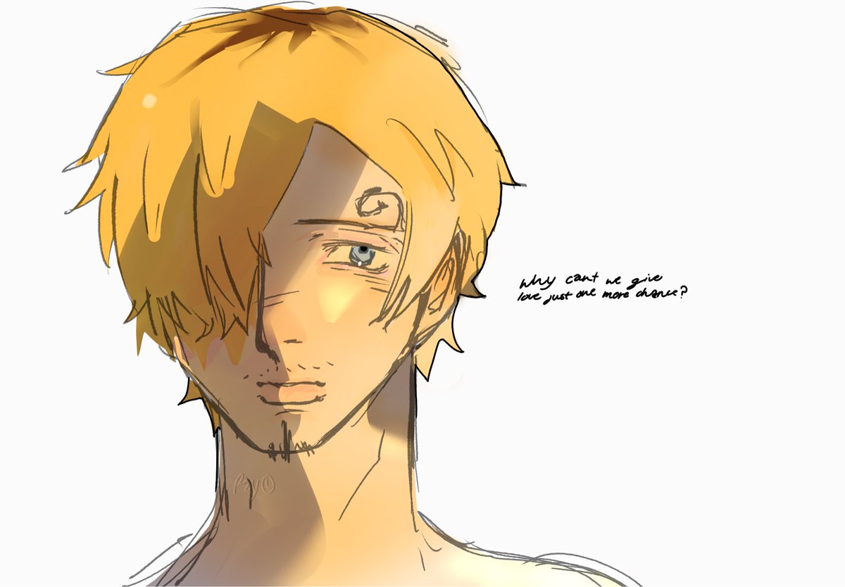 i'm back w #sanji art