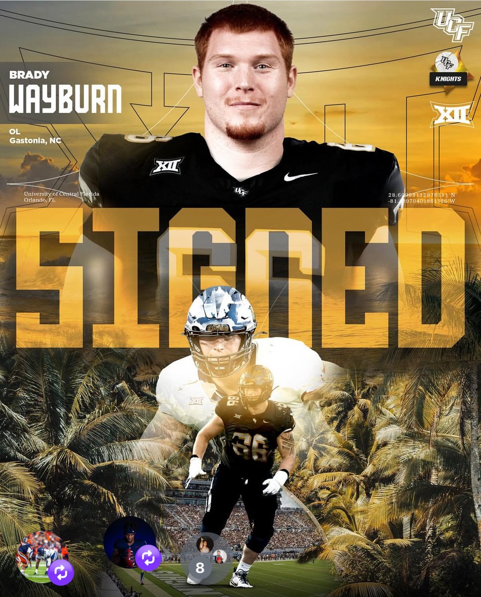 Congratulation <a href="/UCF_Football/">UCF Football</a> you got a good man