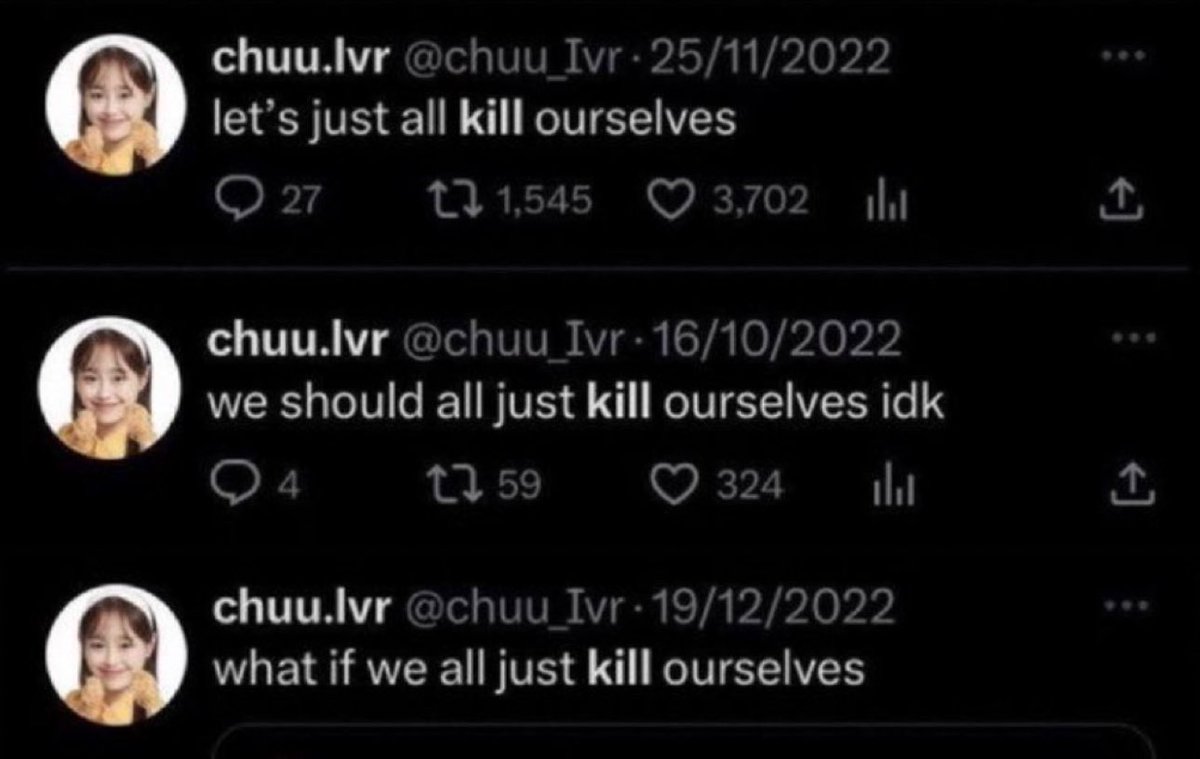 thebrownnote0's tweet image. gun to my head