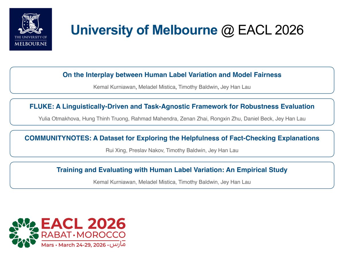UniMelb NLP Group tweet media