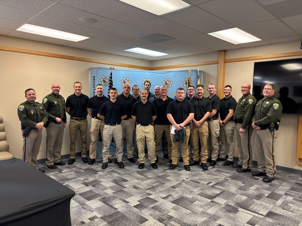 14 cadets were welcomed to MHP headquarters today to begin their training! These cadets are part of our 83rd entry-level academy and will start their training at the Montana Law Enforcement Academy. We're proud to welcome these cadets as they begin their career with MHP!
