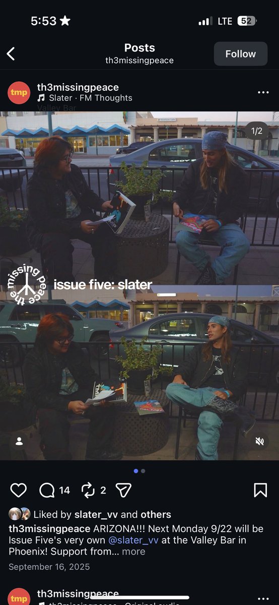 y0urfaceondogs's tweet photo. hey if ur a vv fan please dont support this magazine idc that they interviewed slater the guy interviewing slater has several allegations against him and they should not be getting this type of recognition #slater #vvtwt https://t.co/giht3HBzYI