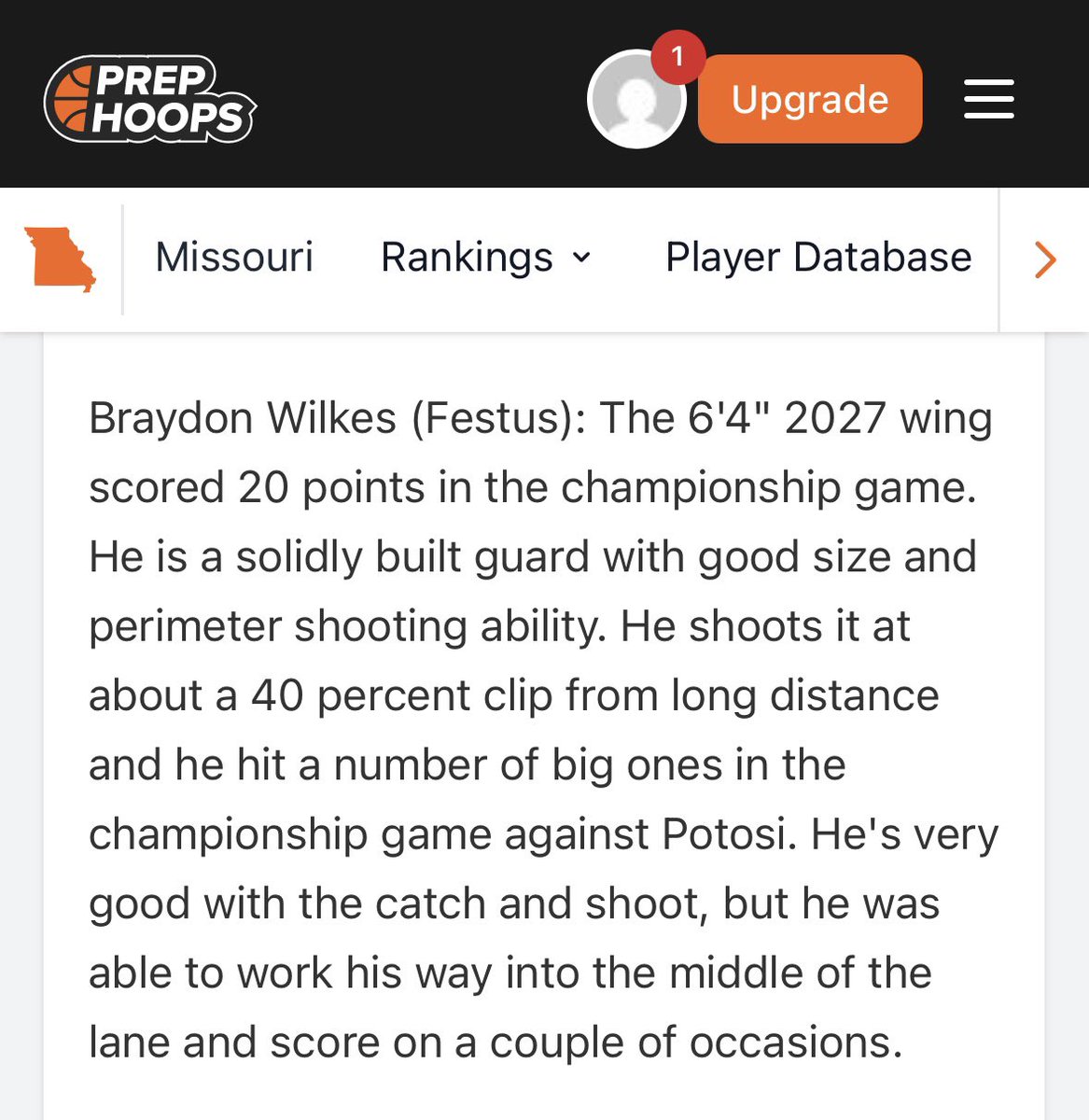 TigersBoysBball's tweet image. @PrepHoopsMO recognizing a couple of Tigers for their Xmas Tourney 🏆 performances @braydonwilkes11 @dcj44hoops