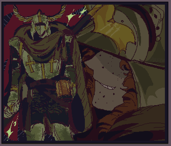 FARFORC's tweet image. testing my pixelart skills