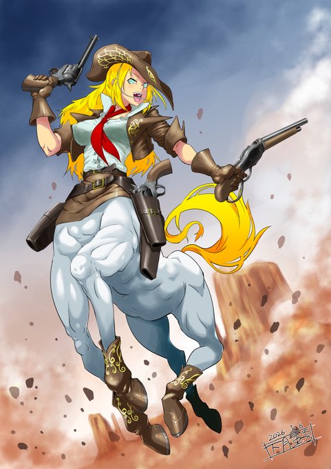 おんまさん描いた 