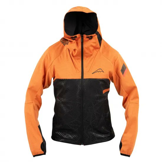 商品紹介】 K-1368 MIDパーカー コットンライクなストレッチ3層生地を