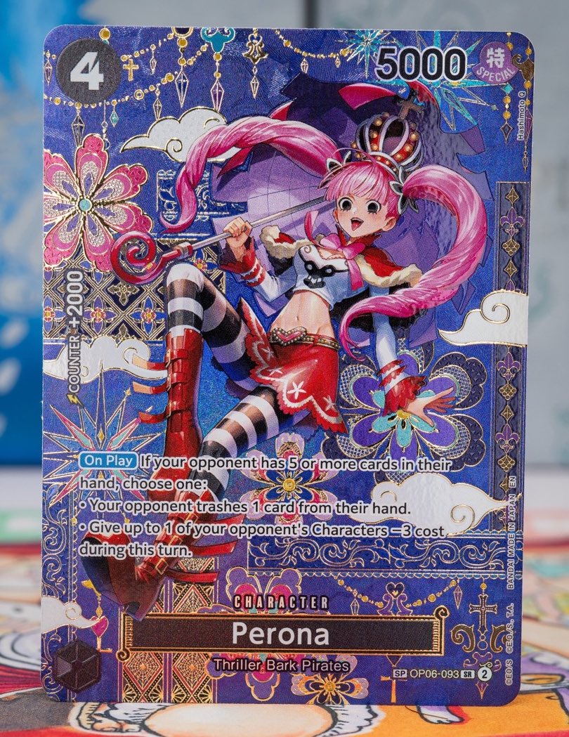 Official In-Person look at Perona SP! In One Piece OP14-EB04!!
