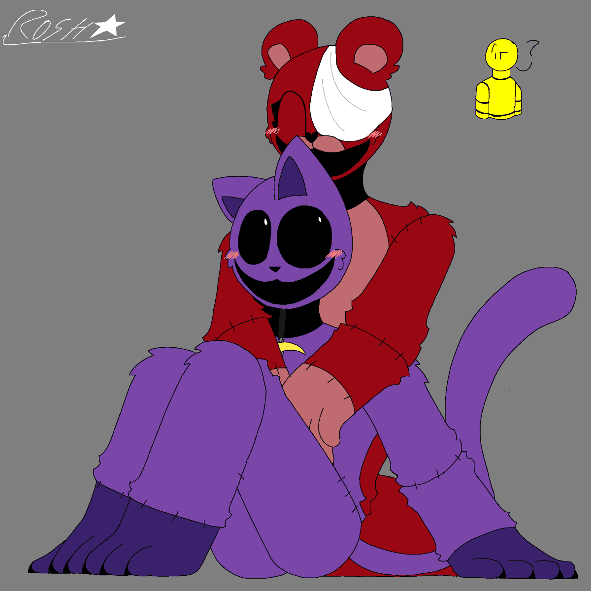 I made this because im bored :)

#PoppyPlaytime #SmilingCritters #catnap #Bobbybearhug #CatnapxBobbyBearhug