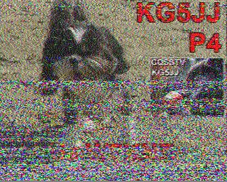 Received on 14.23 Mhz in Southern California grid square DM12mp. #SSTV #AmatuerRadio #HamRadio