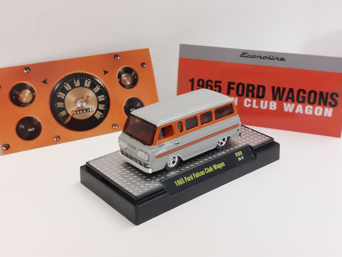 1965 Ford Falcon Club Wagon by M2 Machines #DieCast #ミニカー