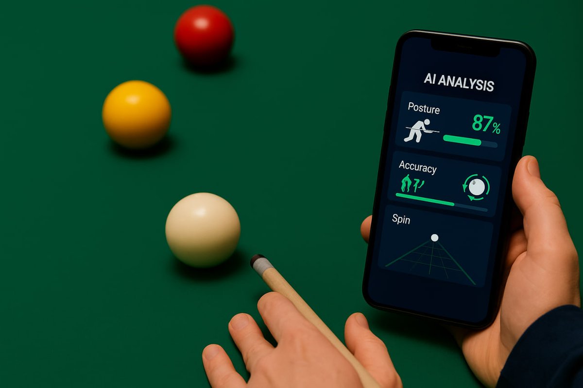 Cue8Ball's tweet photo. AI-Powered Billiards Coaching 🎱
Real-time shot analysis.
Train smarter. Earn more.
#AIBilliards #Web3Coaching https://t.co/kXRyJfcUnl