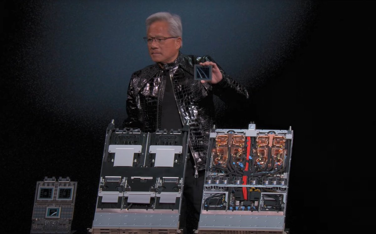 RT by @examachine: RT by @examachine: Nvidia Says Rubin Will Deliver 5x AI Inference Boost Over Blackwell