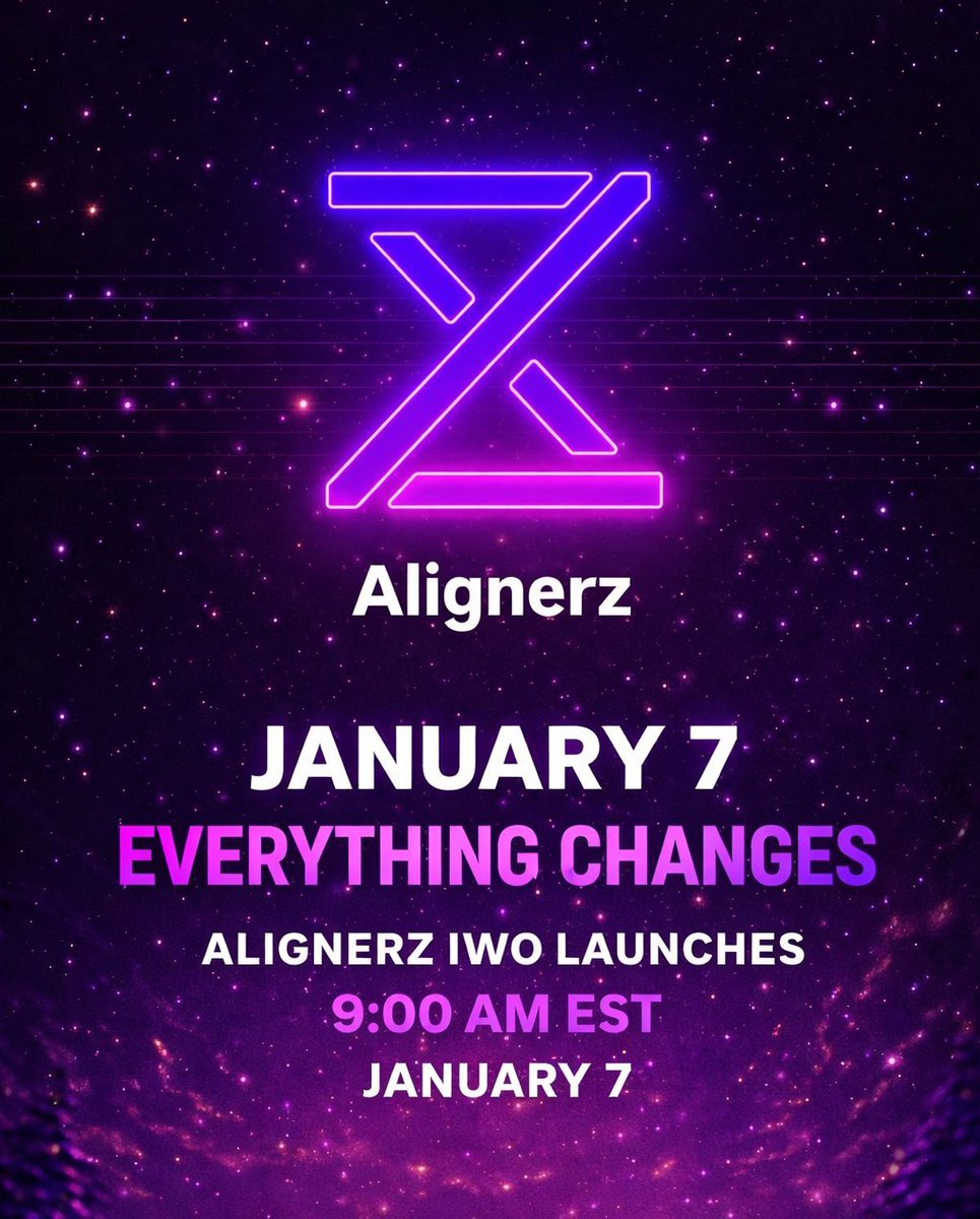 - <a href="/AlignerZ_Labs/">AlignerZ Labs</a> IWO drops tomorrow

it uses different mechanics entirely:

bid duration is unknown (bidding ends when target is hit + random 0-5h 55m countdown)

no one knows when it starts or ends

longest vesting = first allocation from best discounts

first 2.2M + last 500K