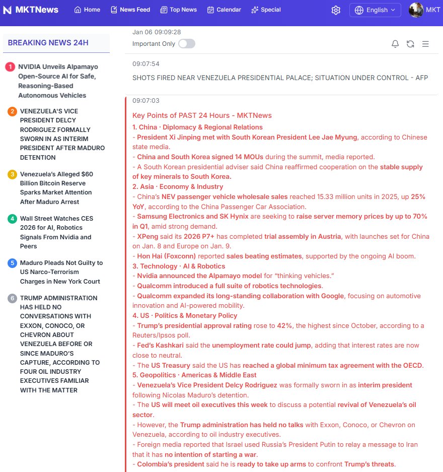 Sino_Market's tweet image. Key Points of PAST 24 Hours - @MKTNews_Global 
1. China · Diplomacy &amp;amp; Regional Relations
- President Xi Jinping met with South Korean President Lee Jae Myung, according to Chinese state media.
- China and South Korea signed 14 MOUs during the summit, media reported.
- A South…