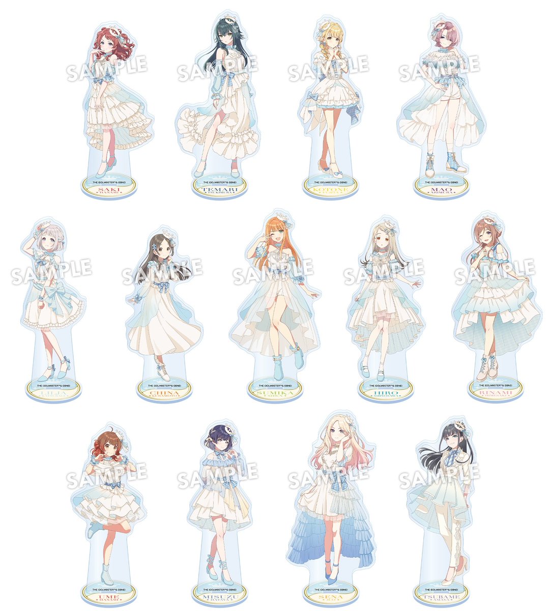 HMV&BOOKS onlineで予約開始！ 学園アイドルマスター アクリルスタンド