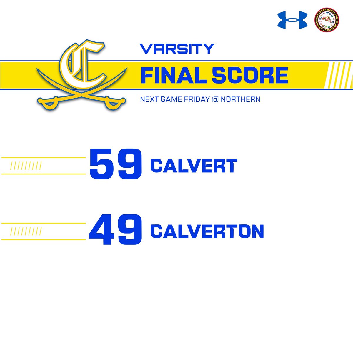 Calvert High School Boys Basketball tweet media