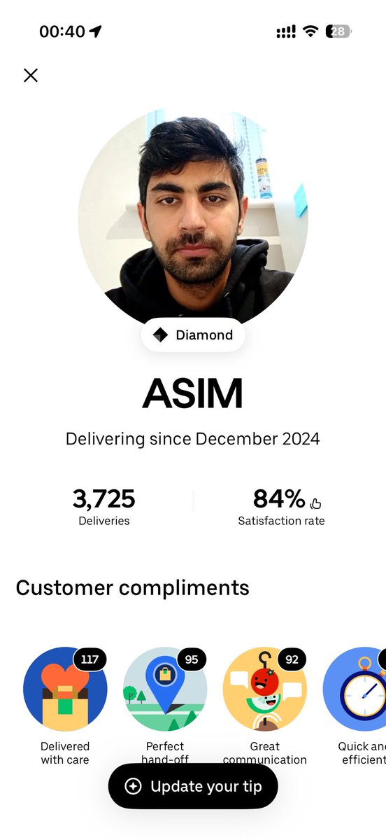 vihari47's tweet photo. @Uber_Support @UberEats @Uber @grok  food never arrived and the guy is very rude. He stole the food. Called multiple times about the food. Never picked up my call . https://t.co/Qj4t8Doz0i