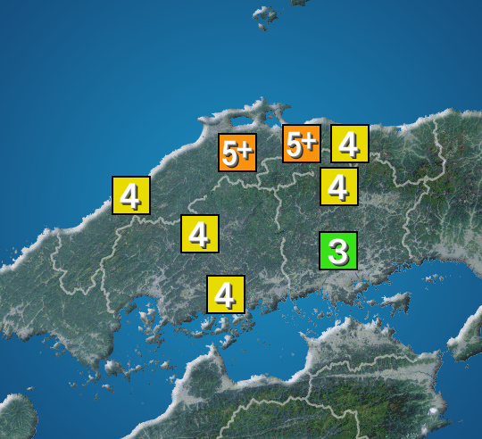 wni_jp's tweet photo. 【地震情報】
1月6日 10:17 震度5弱
【島根県】島根県東部
▶生放送で解説中 
https://t.co/9PH2dk4LYH

https://t.co/APCQlXigLs https://t.co/wn1UECyLAm