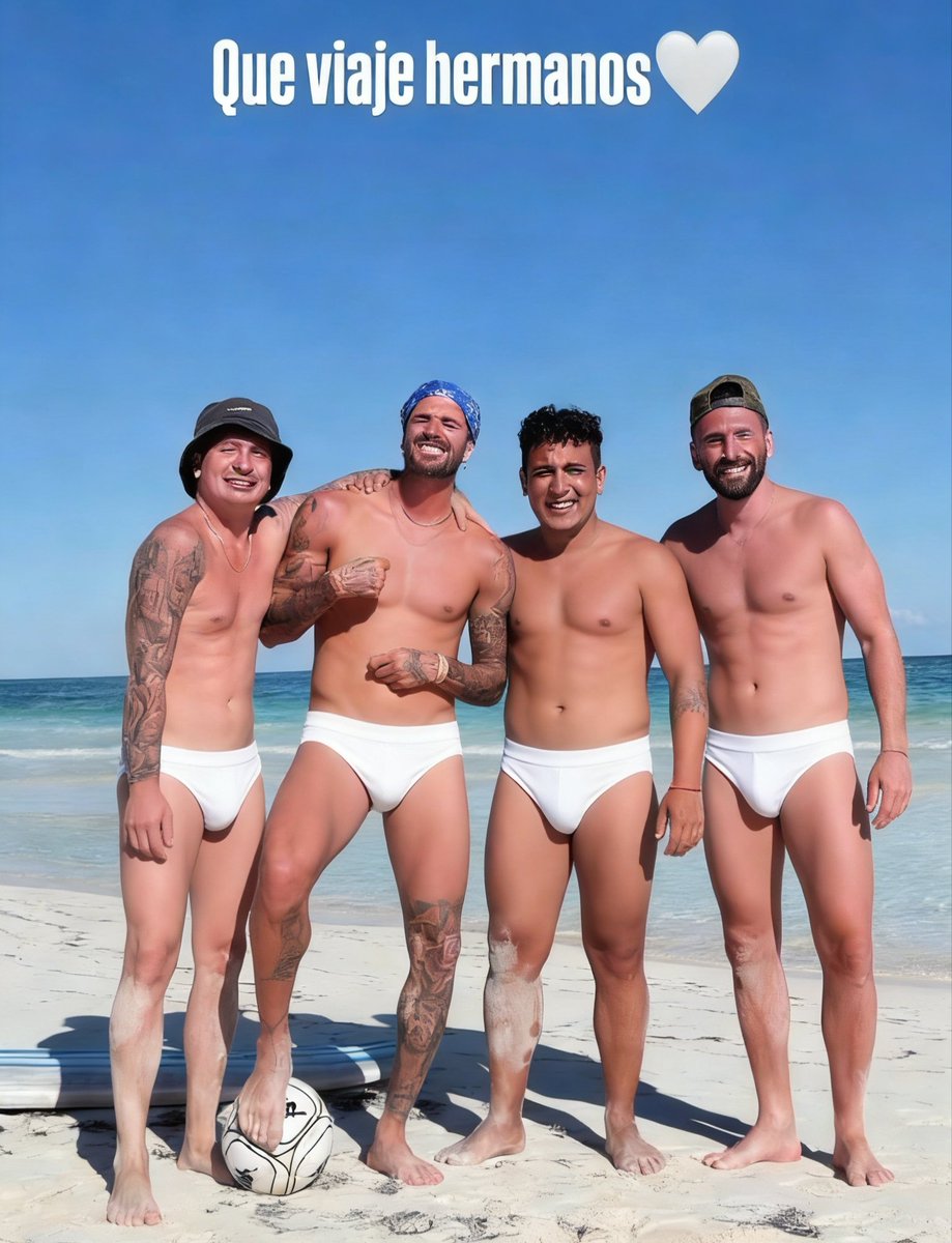 rodrigi de paul with horny bros🥵