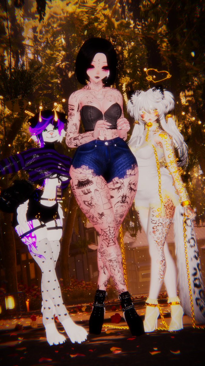 a dog, cat and a human. what mischief can get get into?

<a href="/LoonaRoseVR/">Loona Rose</a>,<a href="/squirtnnjuice/">Squirtt</a>
#VRChat
📸 by <a href="/squirtnnjuice/">Squirtt</a>