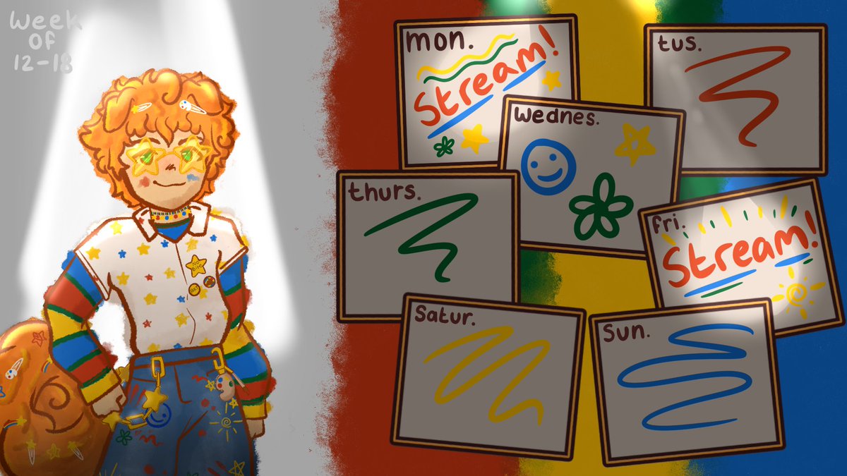 ExpiredPapatart's tweet image. Hello everyone! I’m back in 2026 for streaming and hope to see you at my first stream of the year on January 12th. I’ll be playing TCG card shop simulator!

Here is my schedule for the week of the 12th-18th 

#twitch #VTuber