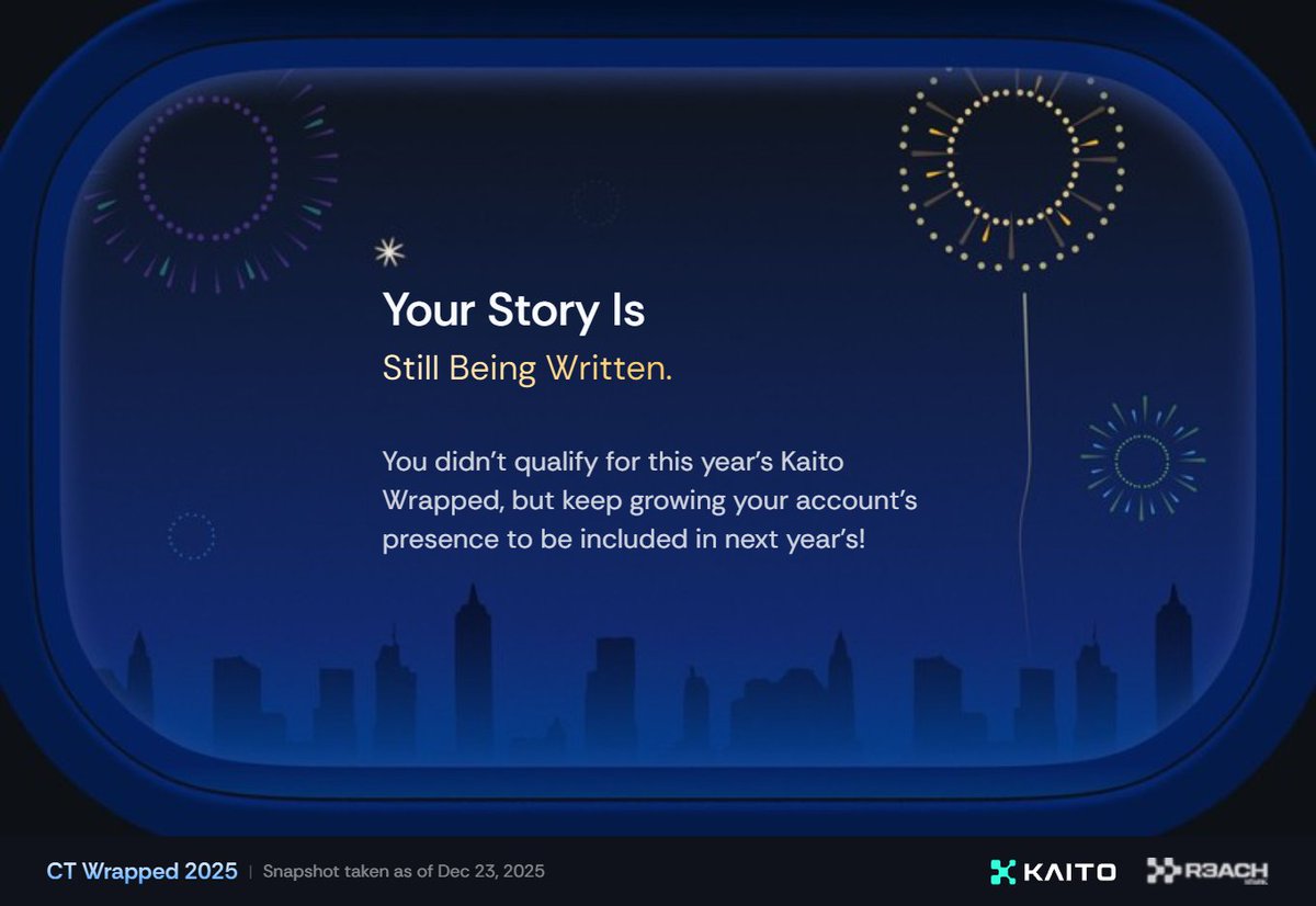 rafeedoteth's tweet photo. Just got my 2025 Kaito Wrapped Card!

Here are my stats for the year - how did you do? https://t.co/OoMEDbSA5y