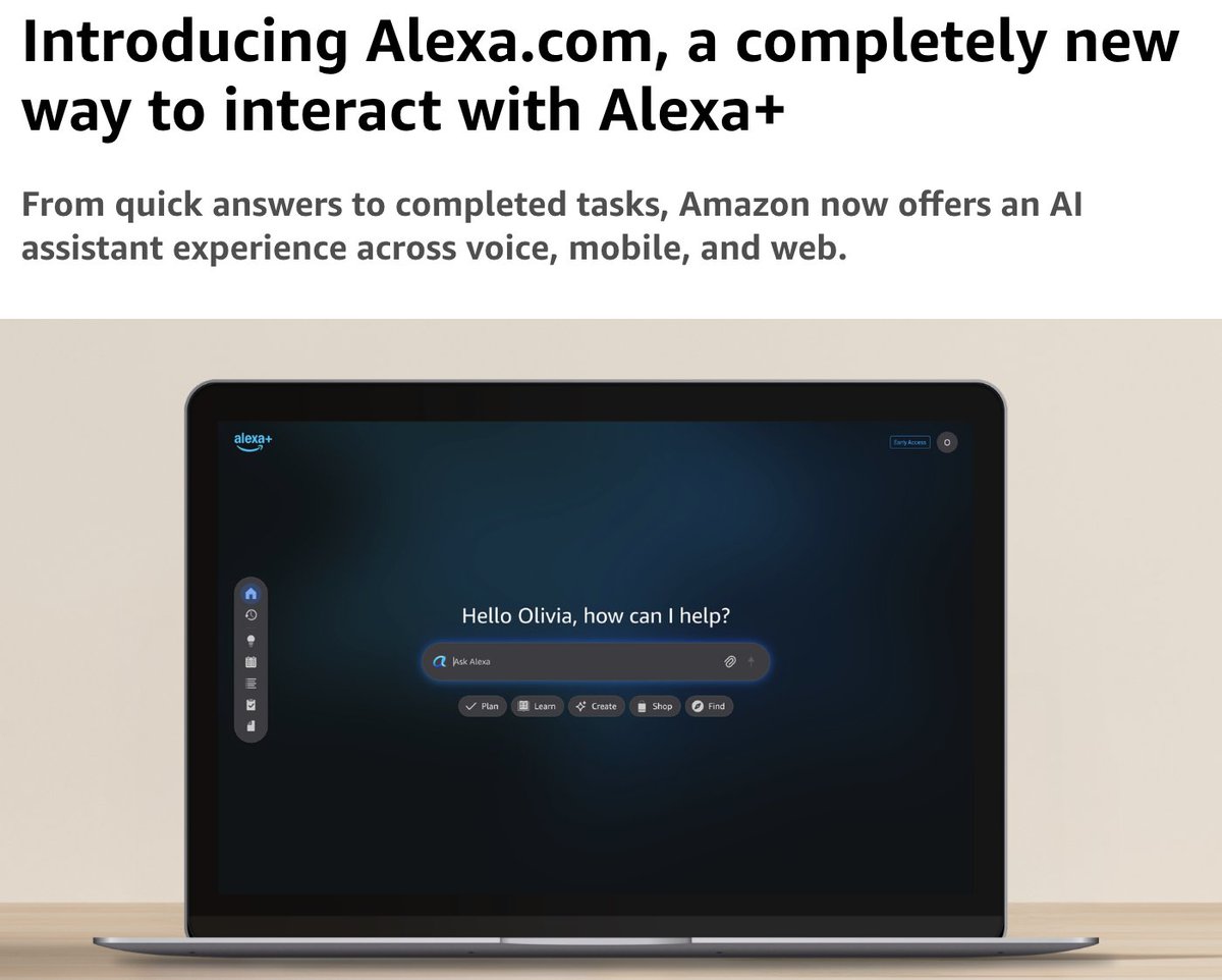 alexa plus web ui