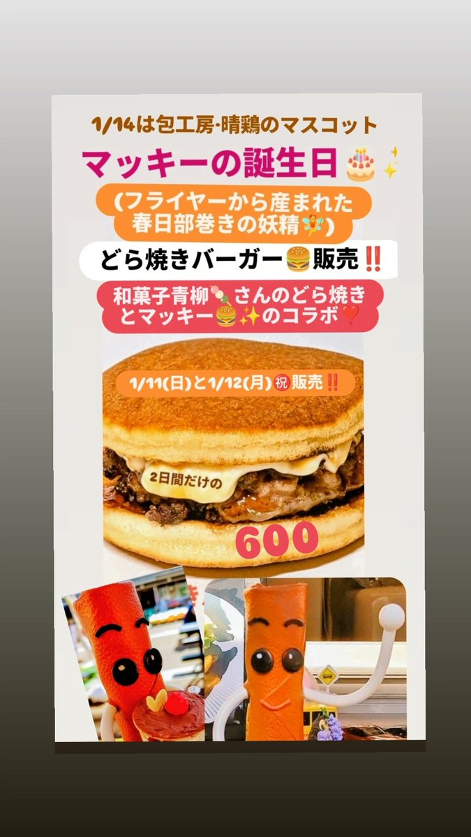 マッキーパピー様注文専用(他のお客様はご遠慮ください) 1/14は包工房·晴鶏のマスコットの✨️ マッキーの誕生日