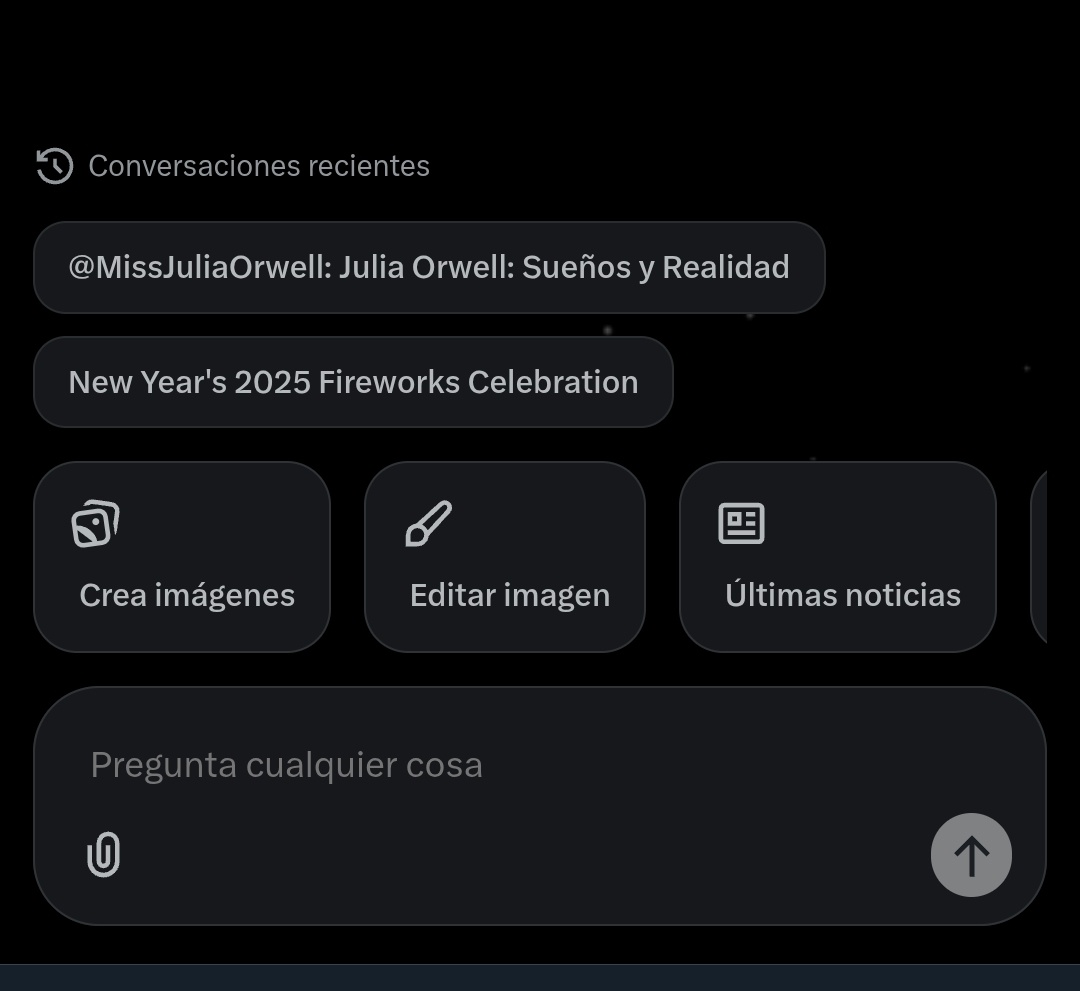 Aver no había usado <a href="/grok/">Grok</a>  pero porque me sale <a href="/MissJuliaOrwell/">Chocolate de Metate 🍉</a>