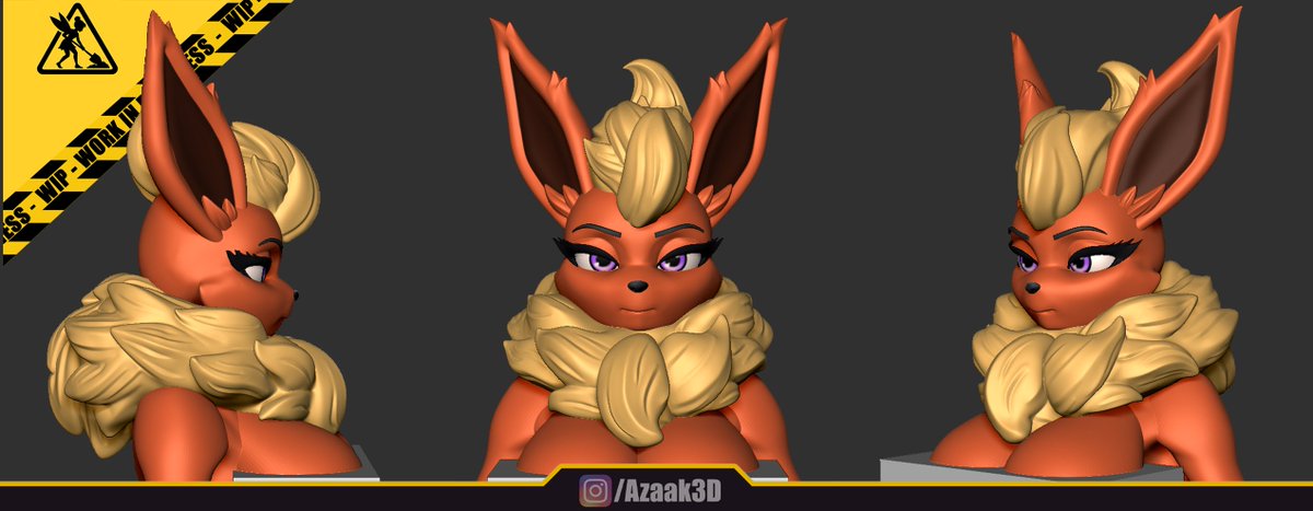 #Flareon joining to the bunnysuit collection for January in my patreon! <3

patreon.com/posts/resuming…