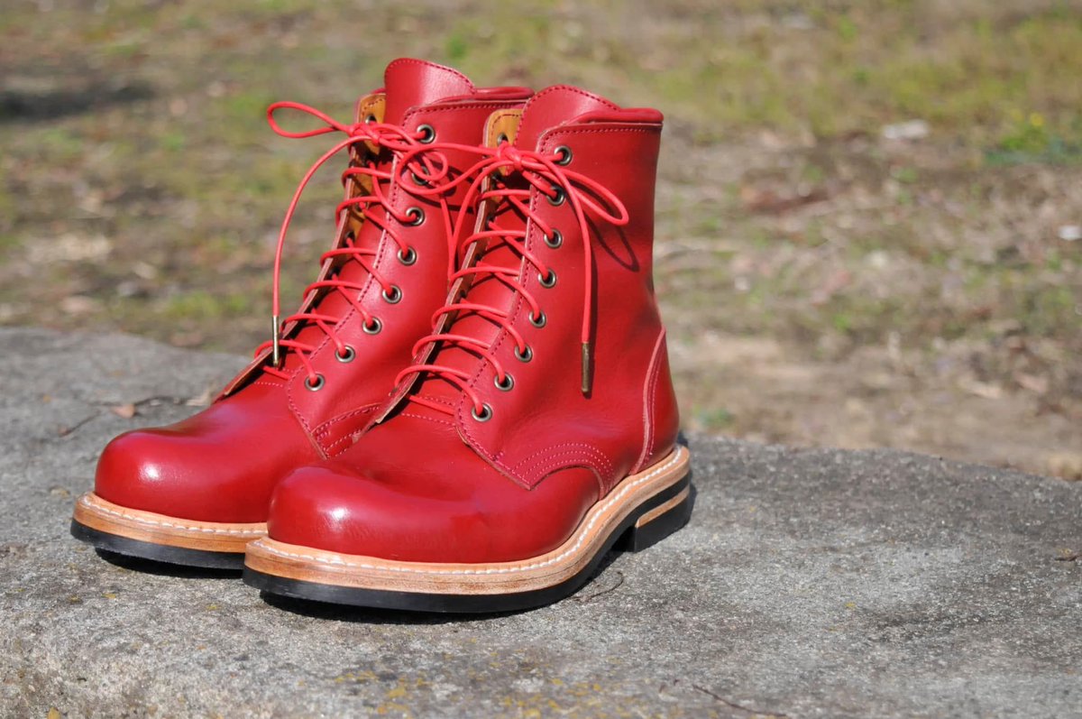 -est 革でブーツ作る人 tweet media