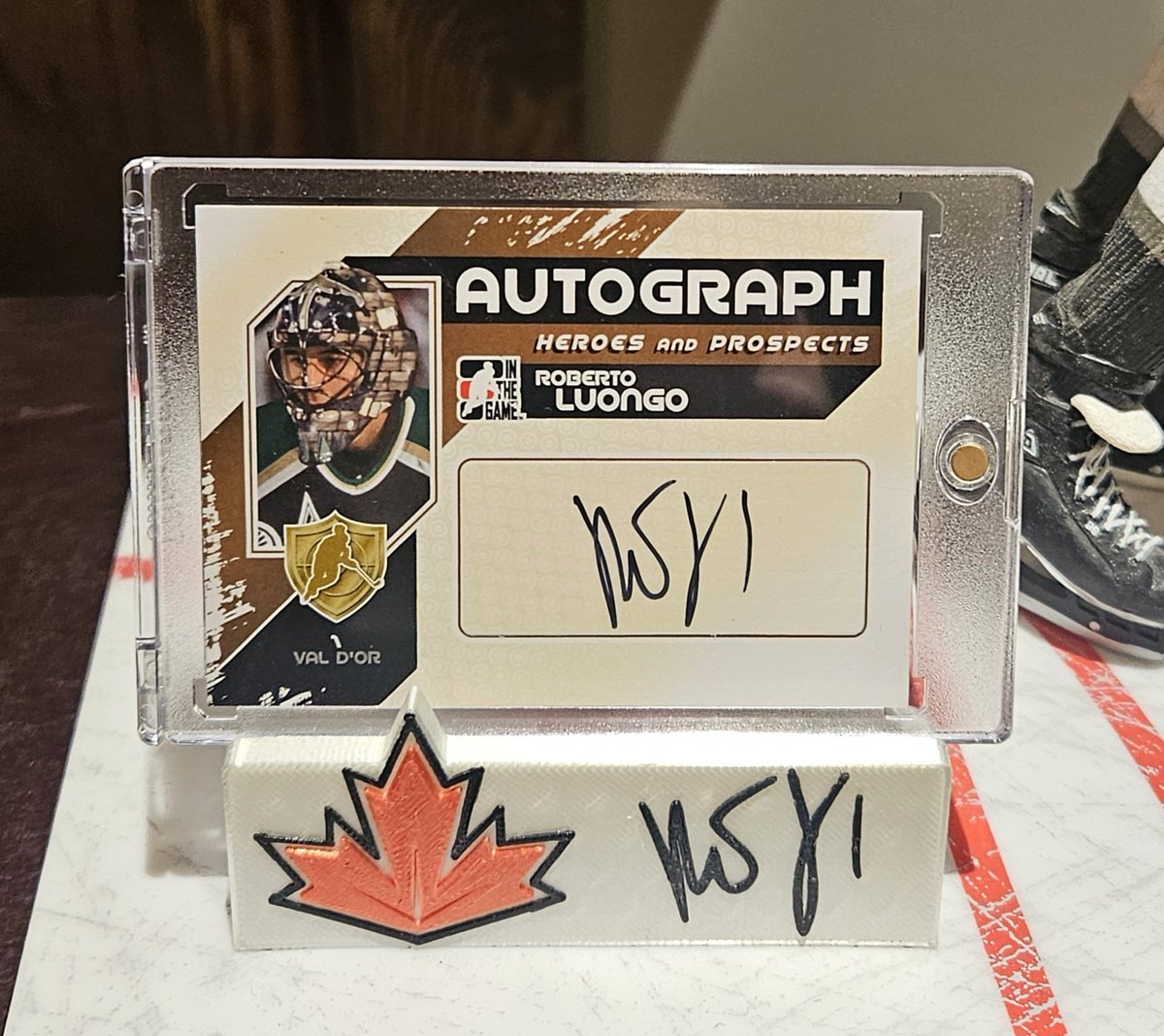 Mailday!!!  Luongo #3309
10-11 ITG Heroes &amp; Prospects Auto SP 
<a href="/strombone1/">Strombone</a> <a href="/Canucks/">Vancouver Canucks</a>