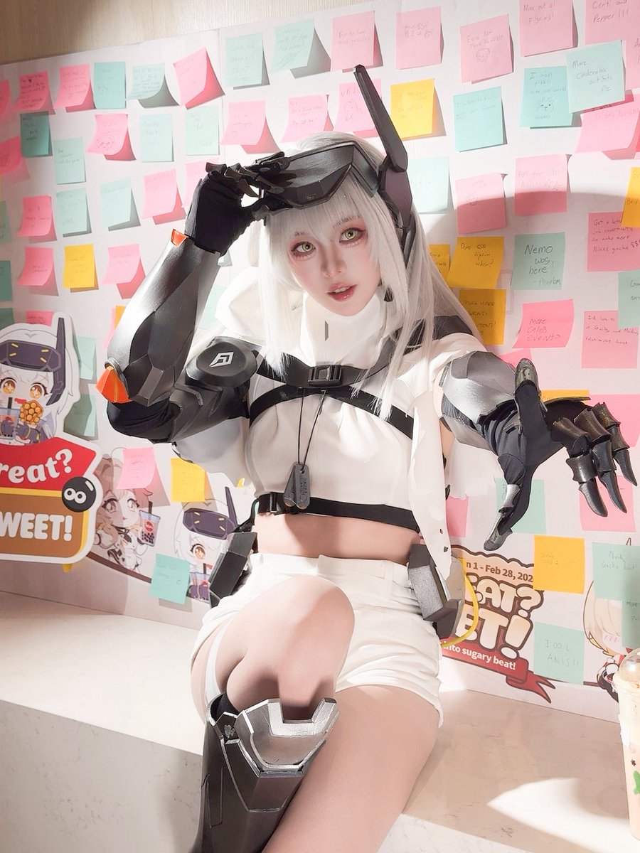 LoveHimeking's tweet photo. Thank you to every Commander who came out yesterday!🍧
Cosplaying Snow White at the NIKKE × Meet Fresh collab was unforgettable because of you. See you on the next mission!🤍✨

#NIKKE
#MeetFreshNIKKE
#NIKKE2026NewYear https://t.co/nOobRVN5ox