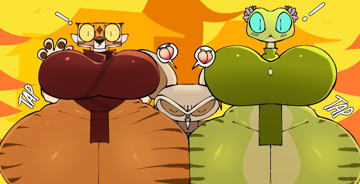 Enjoy your day po while the tigress and the viper master go train with me