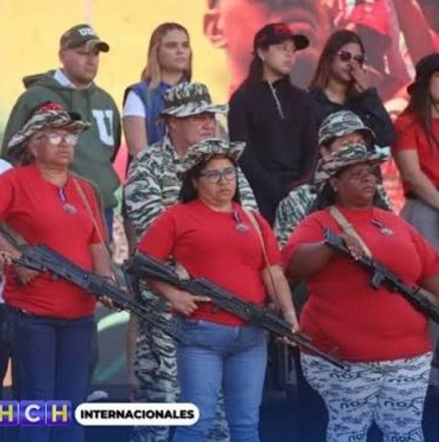 La gorda venezolana es la que anda disparando en Caracas