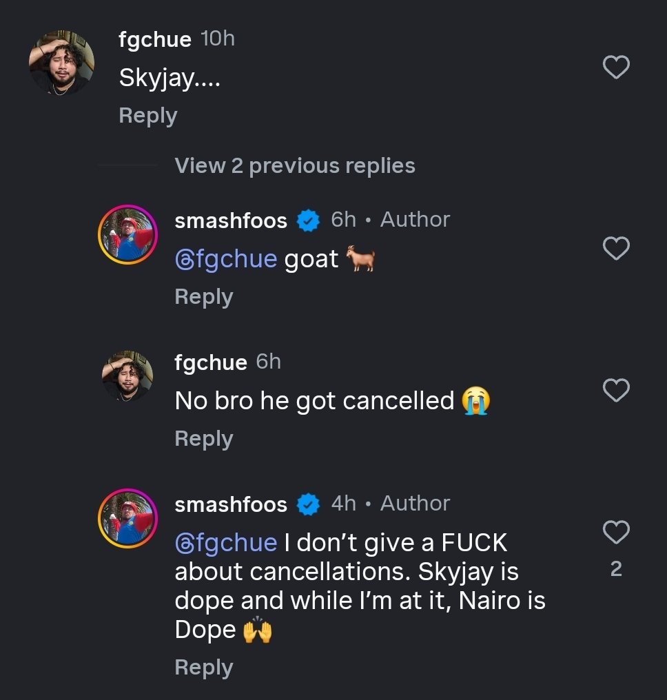 Smash Instagram is not real bro