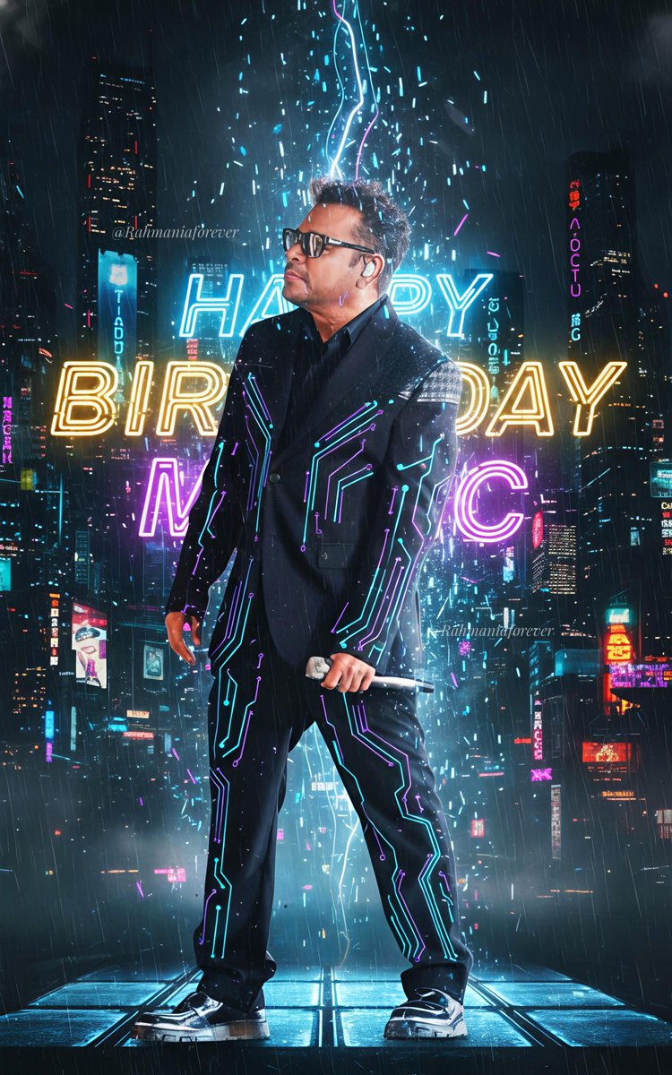 Rahmaniaforever's tweet photo. Wishing the legend @arrahman a birthday filled with the same peace and joy his music gives the world.
Keep reimagining the future of sound every single day.

#ARRahman
#HappyBirthdayARRahman #HBDARR https://t.co/75JdnqijrC
