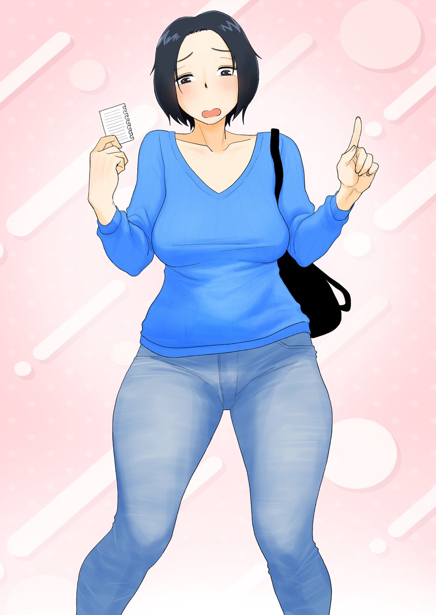 支援サイトで公開予定のお母さんのカラーイラストです。1/7から順次公開していきます。 