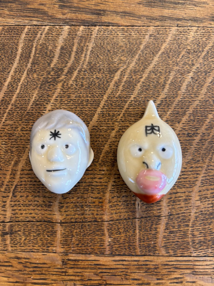 去年のクリスマス🎄 奥さんがプレゼントしてくれた箸置き🥢 「ザ