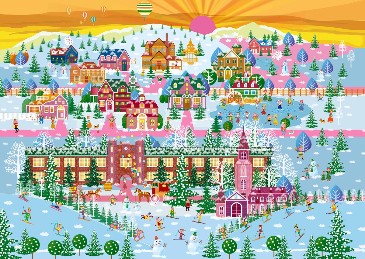 ok_ma2's tweet photo. 新しい年があなたにとって実りあるものとなりますように!(Happy New Year! May this be a happy and fruitful year 2026!)
#HappyNewYear #winterbreak #wintervacation #winterholiday #恭賀新年 #お正月 #冬休み #初日の出 #winterlandscape #illustrator #folkart #naiveart #イラストレーター https://t.co/InKvlbFSXD