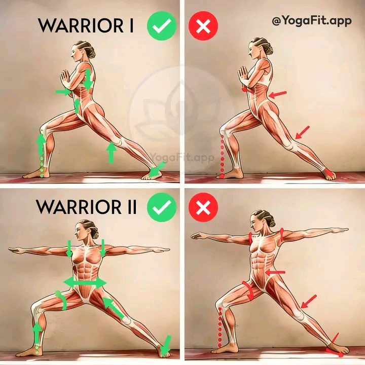 KhadgaCN's tweet image. Warrior I 🏹 &amp;amp; Warrior II ⚔️yoga practice! 💪🧘‍♀️
More yoga tips 👉 yogafit.onelink.me/gbx1/csfxuq7e
#yogafit #yoga #yogapose #yogatips #hipopener