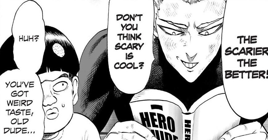 "The scarier the better! Don't you think scary is cool?"

#ワンパンマン #OnePunchMan