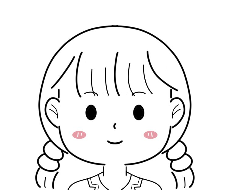Flame_potato233's tweet photo. Avatars of three bean eye girls drew on tablet. https://t.co/eeXZ0CBm16