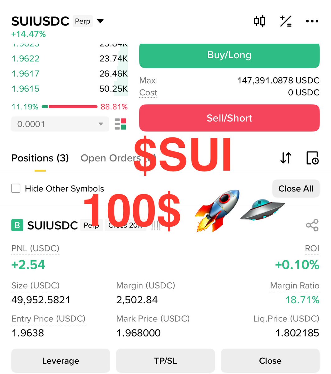 I bought 50,000$ worth of $SUI 😎😎 I have 27 years of experience in Crypto,  i know $SUI will pump hard 😎🚀 Keep buying $SUI